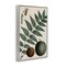 Stupell Industries Vintage Walnut & Leaf Framed Giclee Wall Art Design by Graffi*tee Studios
